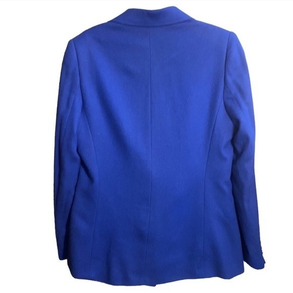 Vintage 90s Field’s Classic Blazer Royal Blue Wool single breasted size 10 - Picture 11 of 12